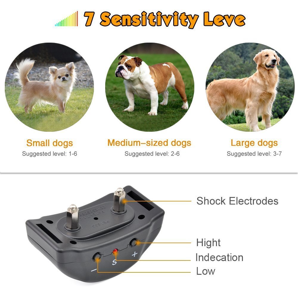 Automatique Anti-Aboiement pour Chien Collier de Dressage chien